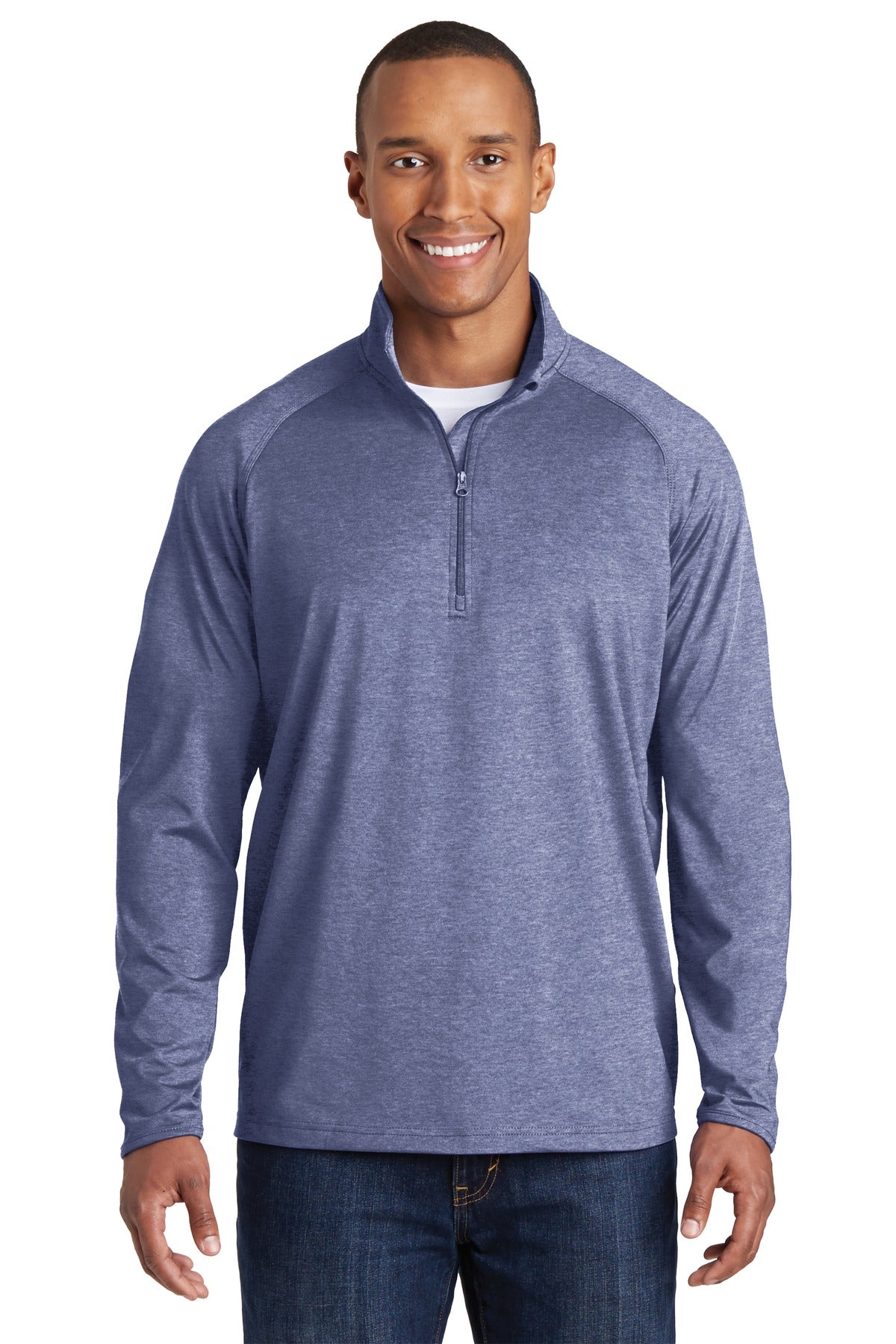 Sport-Tek Sport-Wick Stretch 1/4-Zip Pullover. ST850