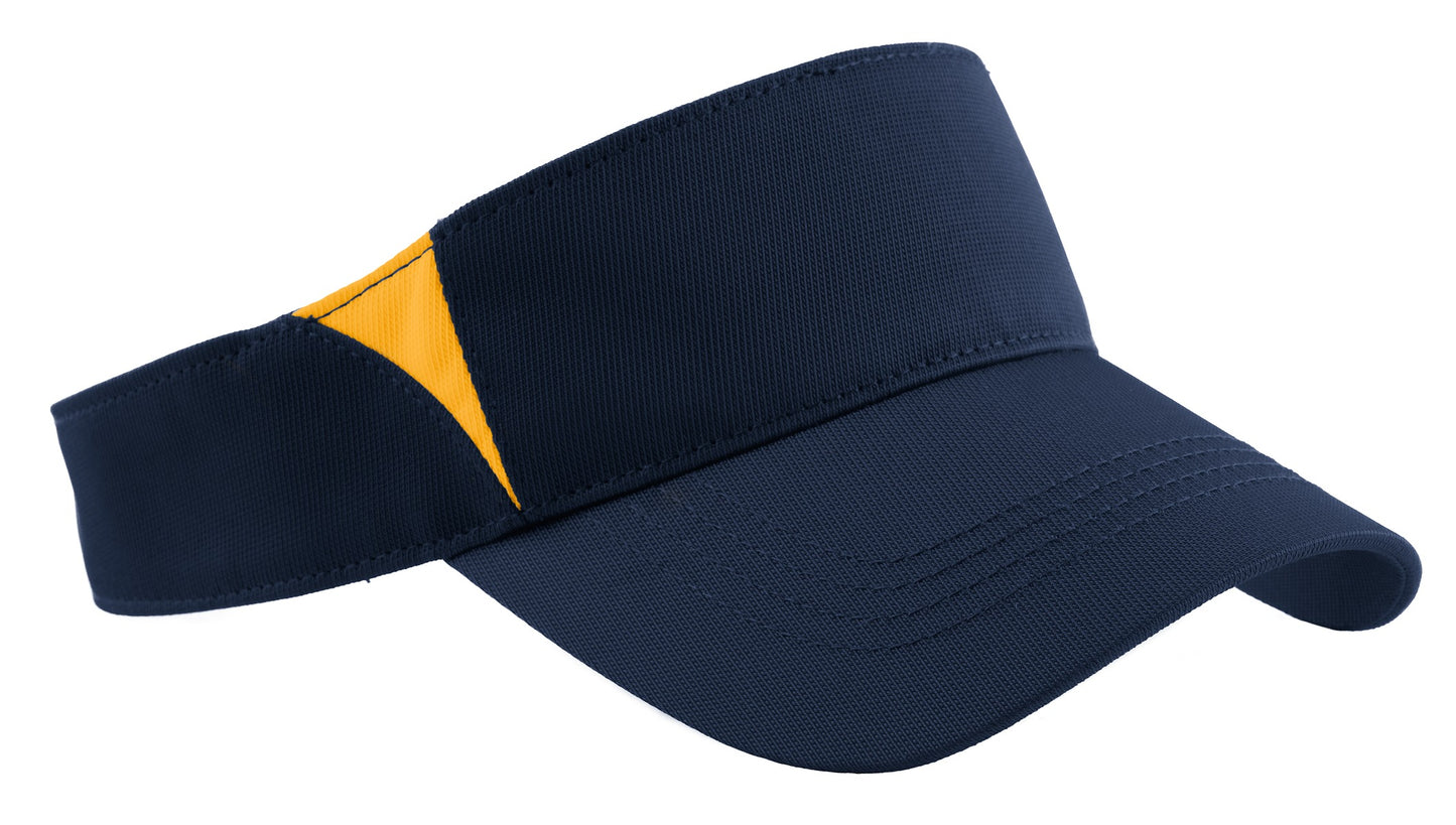 Sport-Tek Dry Zone Colorblock Visor.  STC13