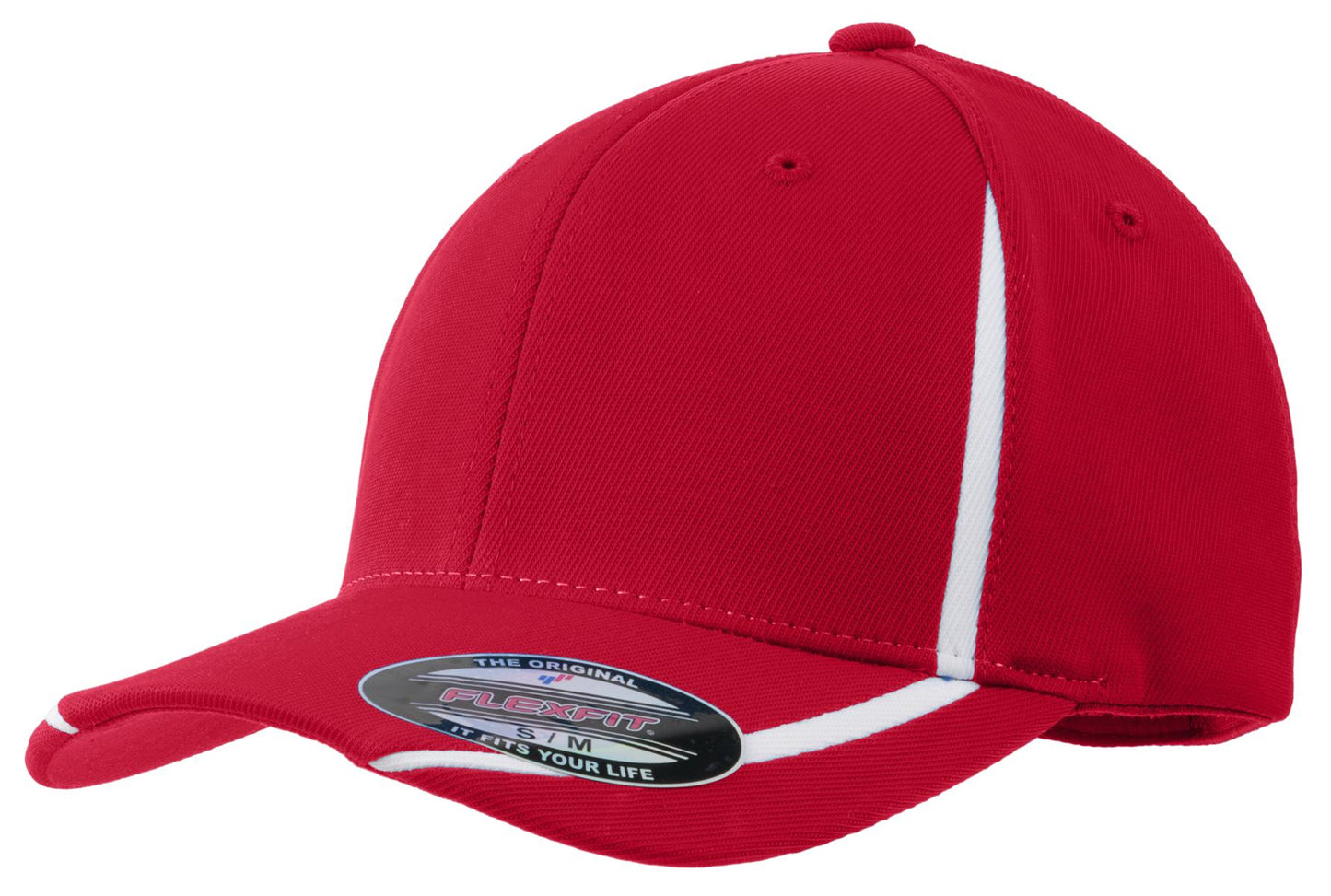 Sport-Tek Flexfit Performance Colorblock Cap. STC16