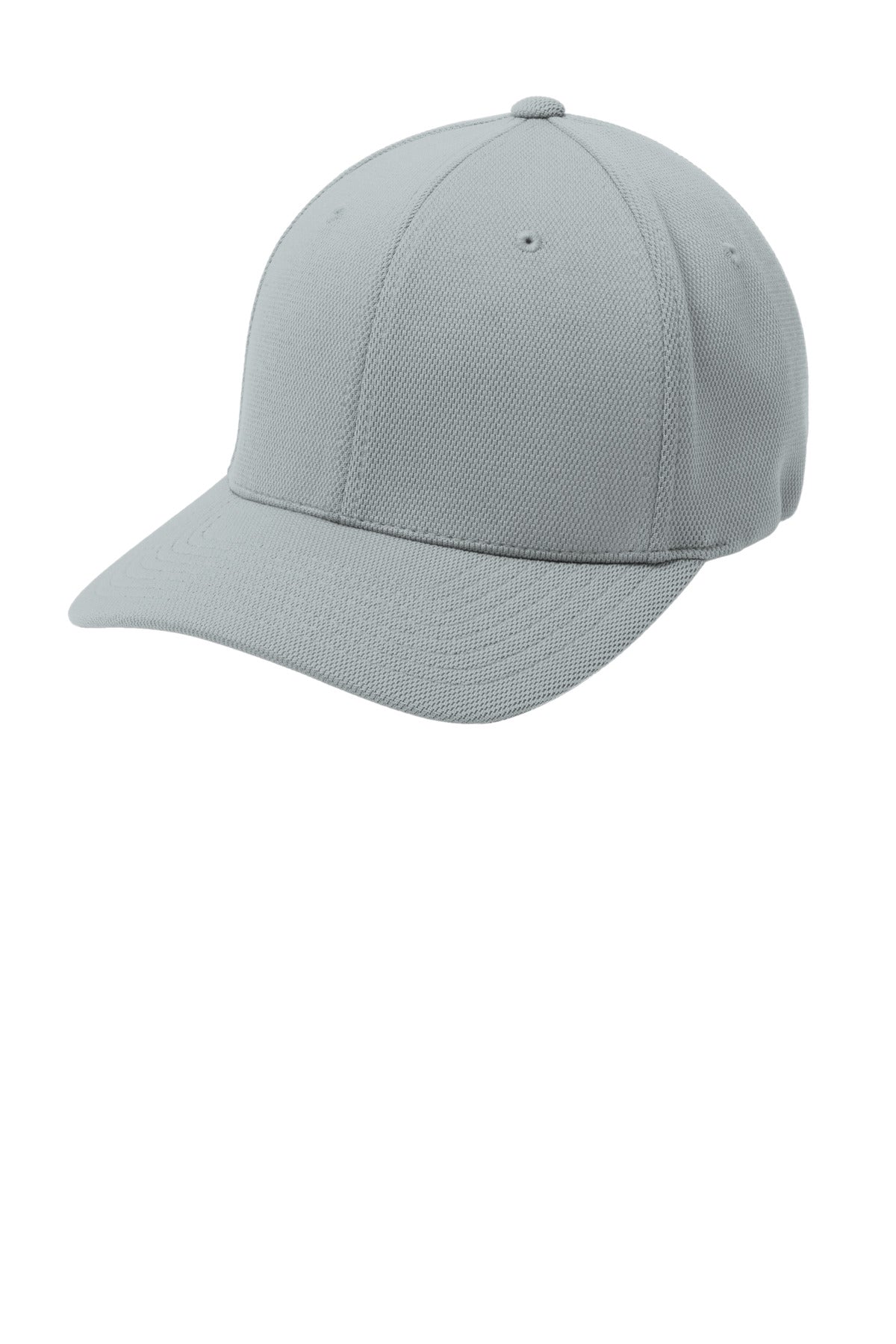 Sport-Tek Flexfit Cool & Dry Poly Block Mesh Cap. STC22