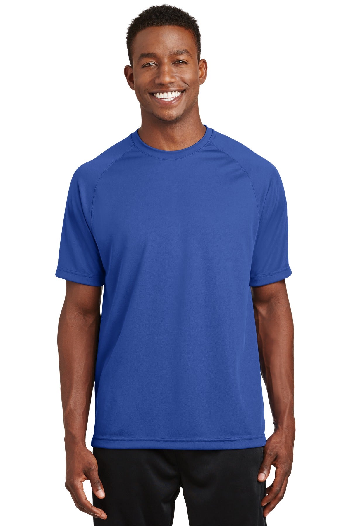 Sport-Tek Dry Zone Short Sleeve Raglan T-Shirt. T473