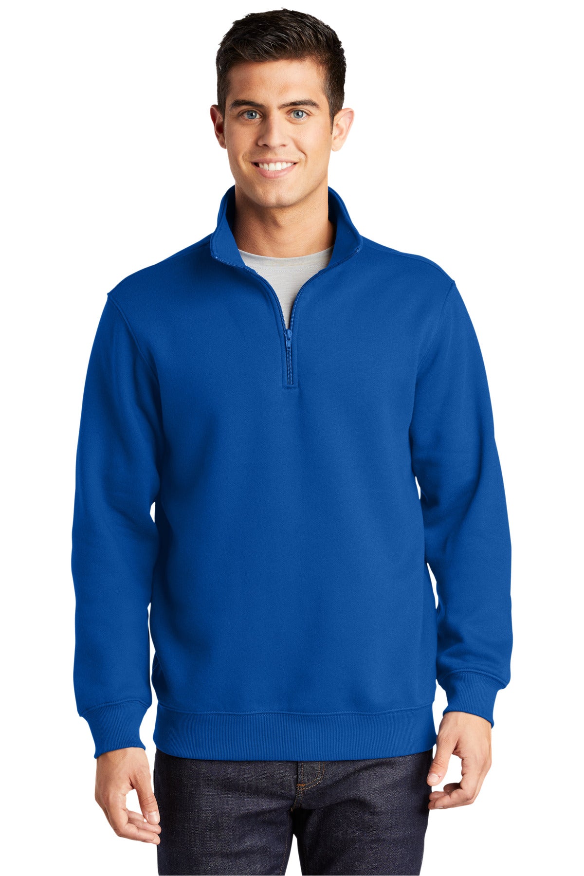 Sport-Tek Tall 1/4-Zip Sweatshirt. TST253