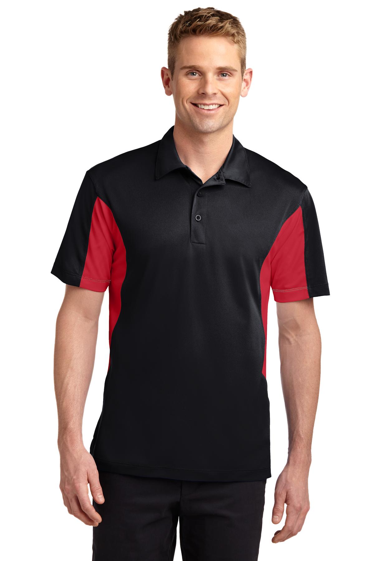 Sport-Tek Tall Side Blocked Micropique Sport-Wick Polo. TST655