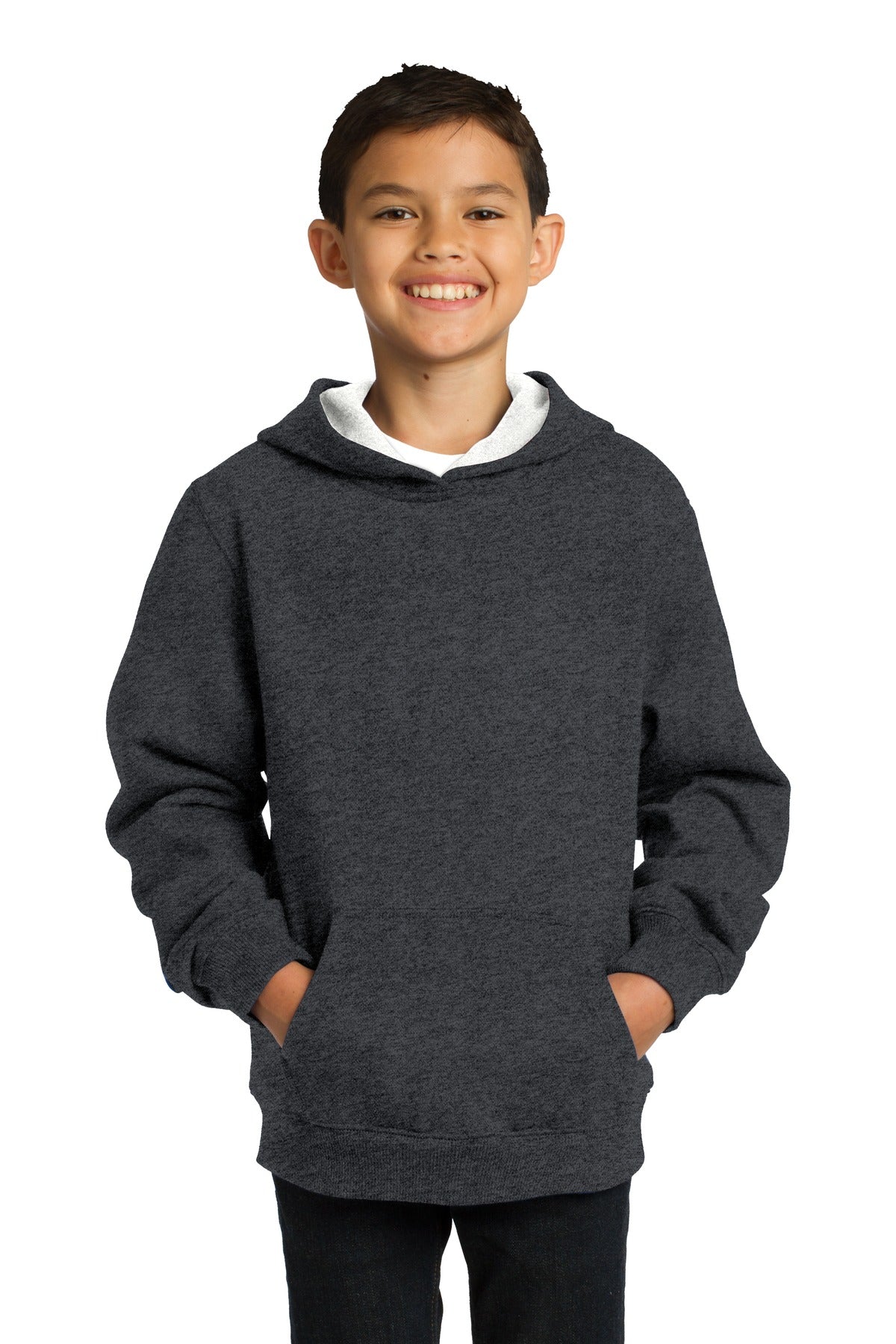 Sport-Tek Youth Pullover Hooded Sweatshirt. YST254