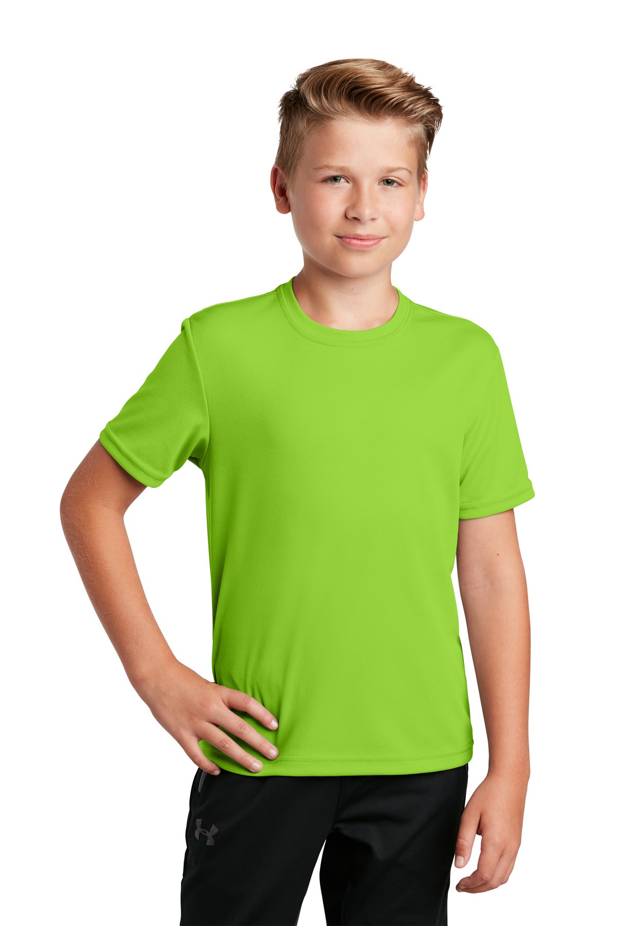 Sport-Tek Youth PosiCharge RacerMesh Tee. YST340