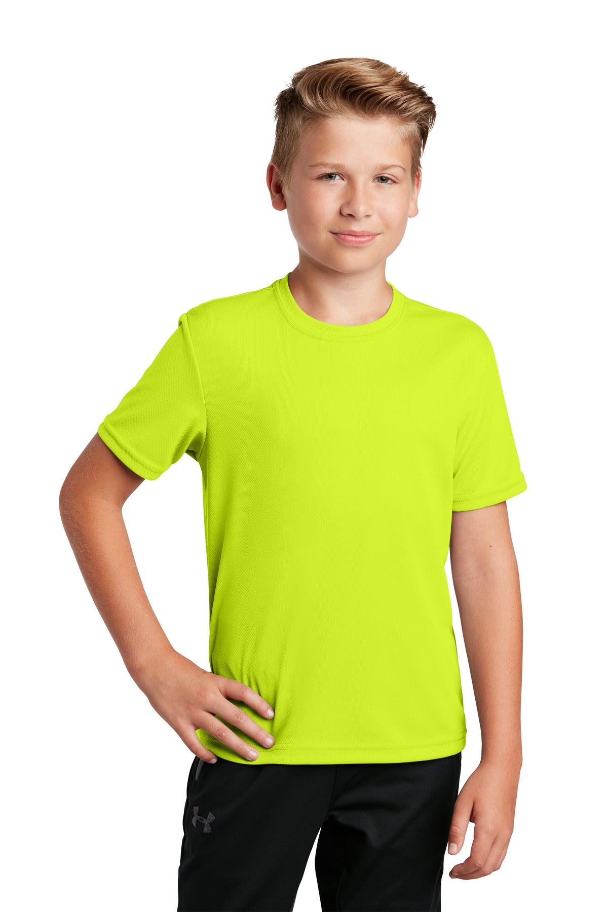 Sport-Tek Youth PosiCharge RacerMesh Tee. YST340