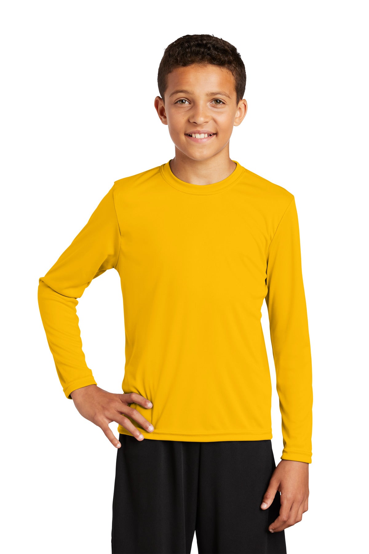 Sport-Tek Youth Long Sleeve PosiCharge Competitor‚Ñ¢ Tee. YST350LS