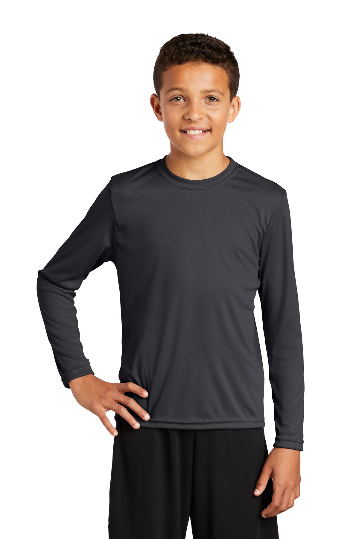 Sport-Tek Youth Long Sleeve PosiCharge Competitor‚Ñ¢ Tee. YST350LS