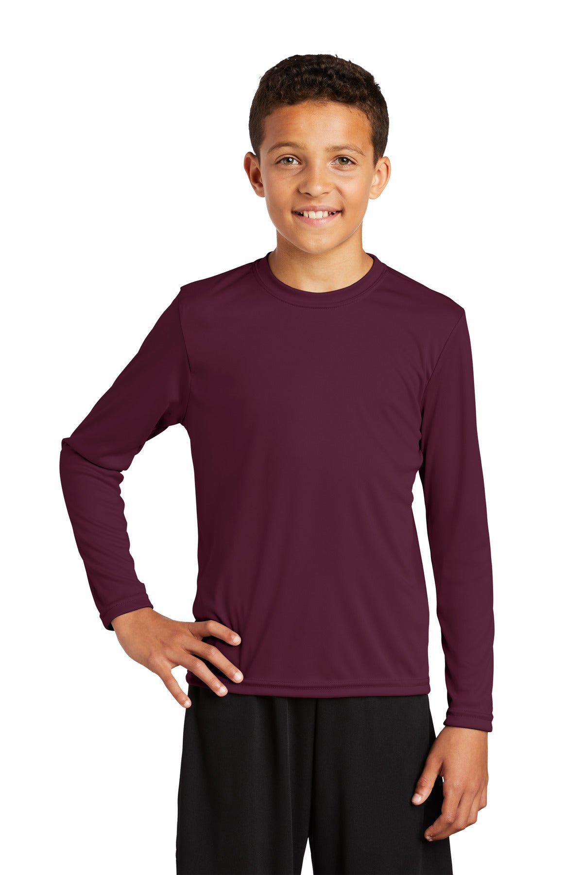 Sport-Tek Youth Long Sleeve PosiCharge Competitor‚Ñ¢ Tee. YST350LS