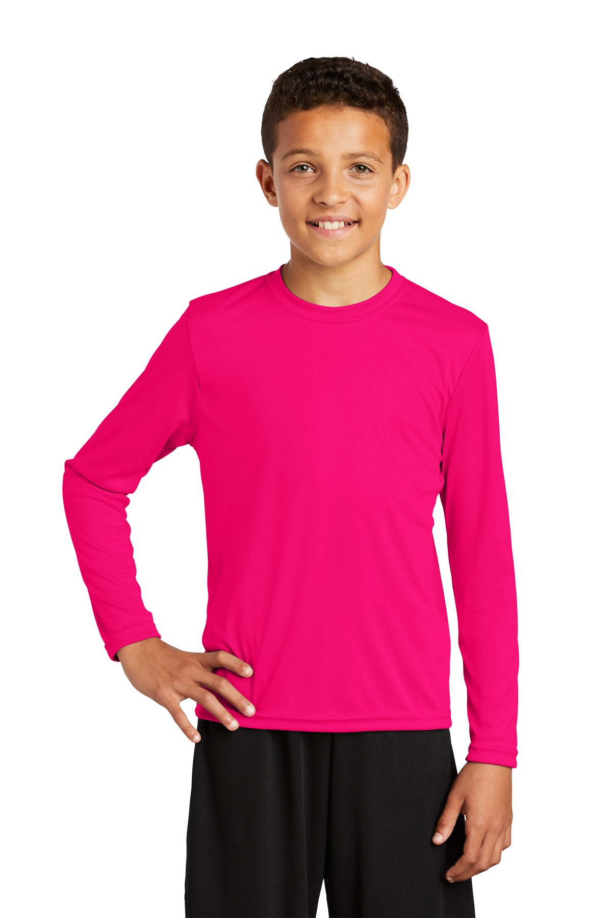 Sport-Tek Youth Long Sleeve PosiCharge Competitor‚Ñ¢ Tee. YST350LS