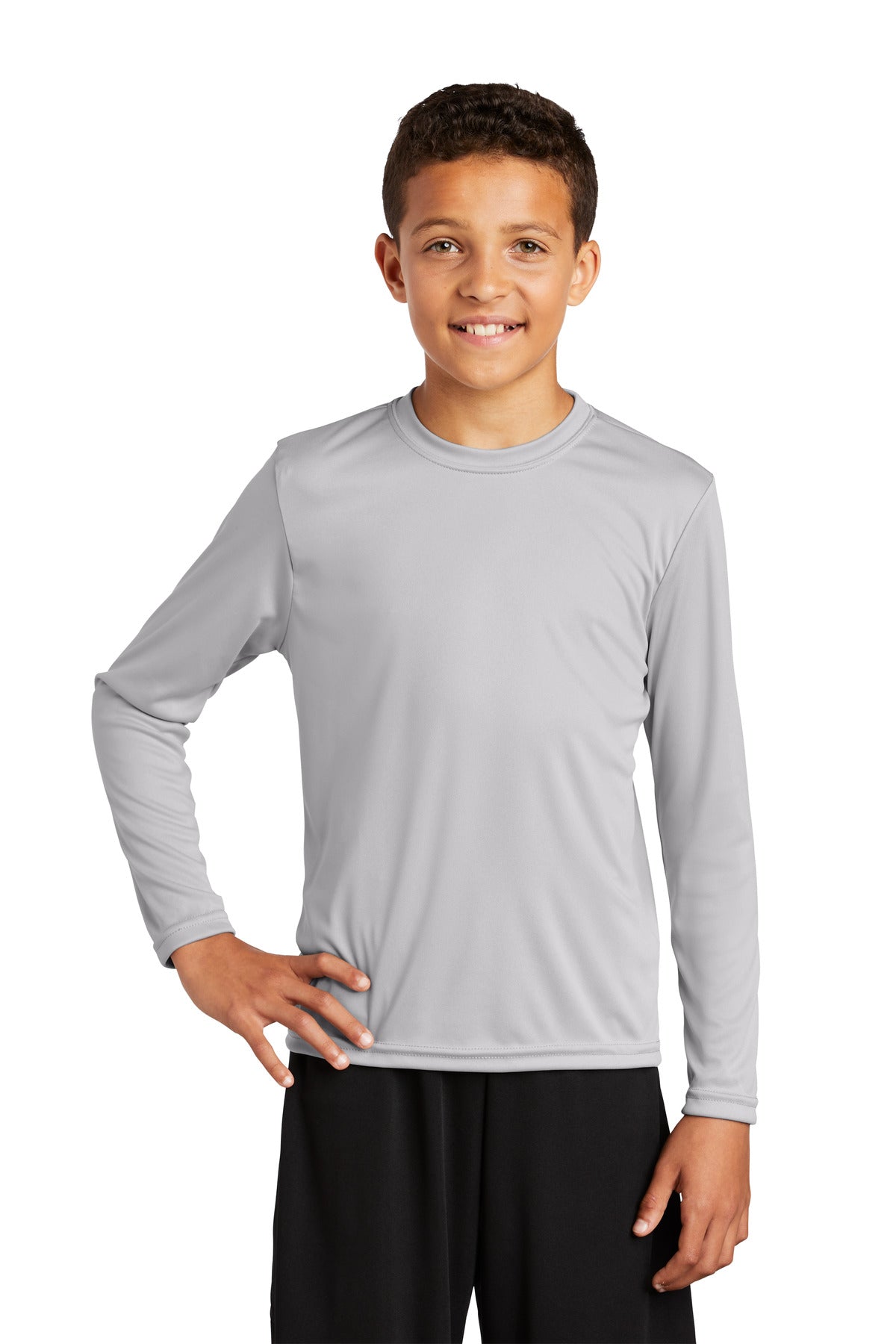 Sport-Tek Youth Long Sleeve PosiCharge Competitor‚Ñ¢ Tee. YST350LS