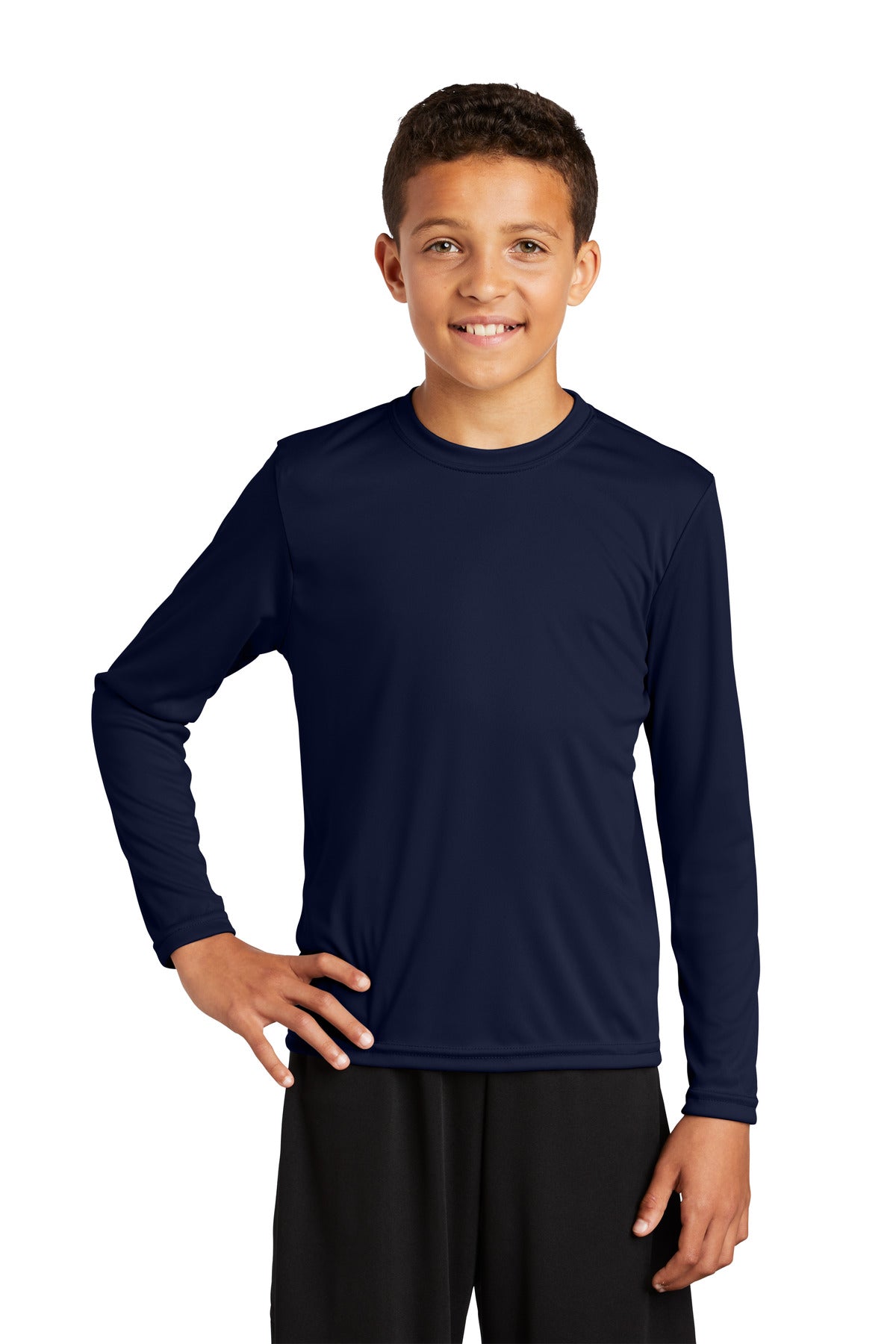 Sport-Tek Youth Long Sleeve PosiCharge Competitor‚Ñ¢ Tee. YST350LS