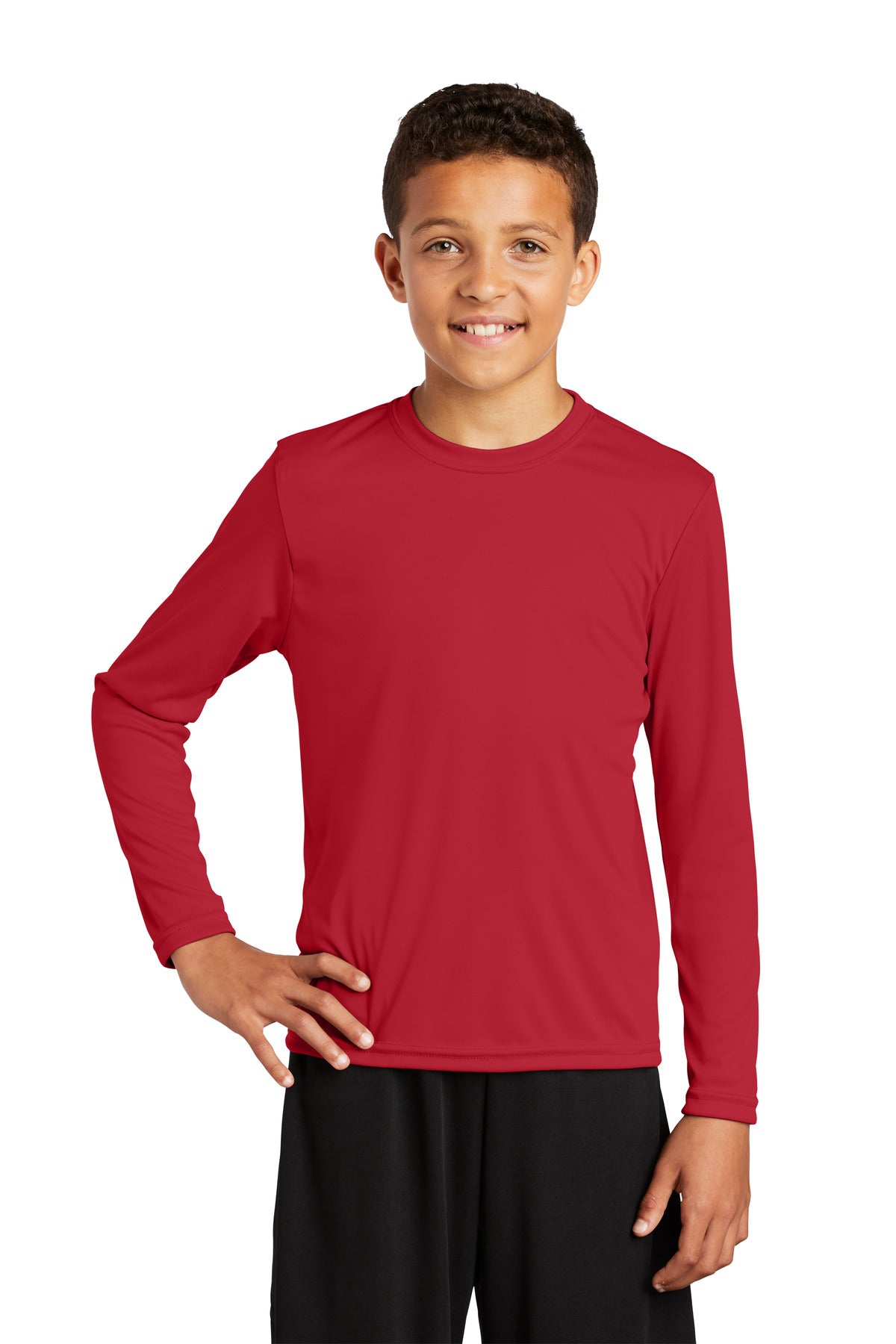 Sport-Tek Youth Long Sleeve PosiCharge Competitor‚Ñ¢ Tee. YST350LS