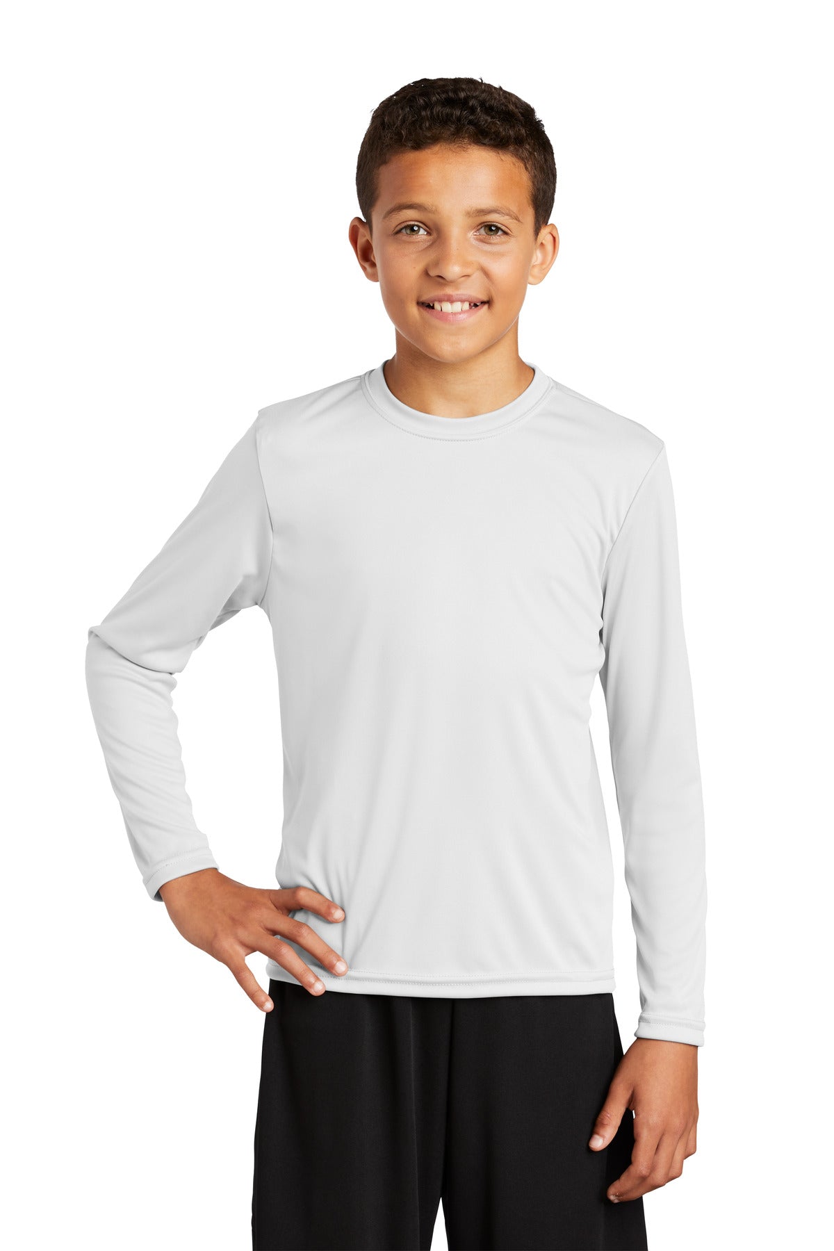 Sport-Tek Youth Long Sleeve PosiCharge Competitor‚Ñ¢ Tee. YST350LS