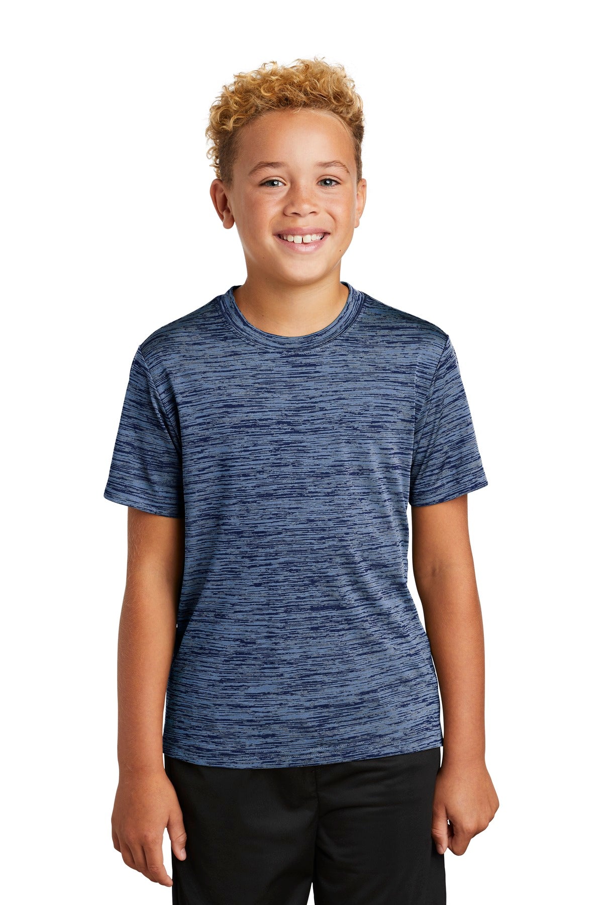 Sport-Tek Youth PosiCharge Electric Heather Tee. YST390