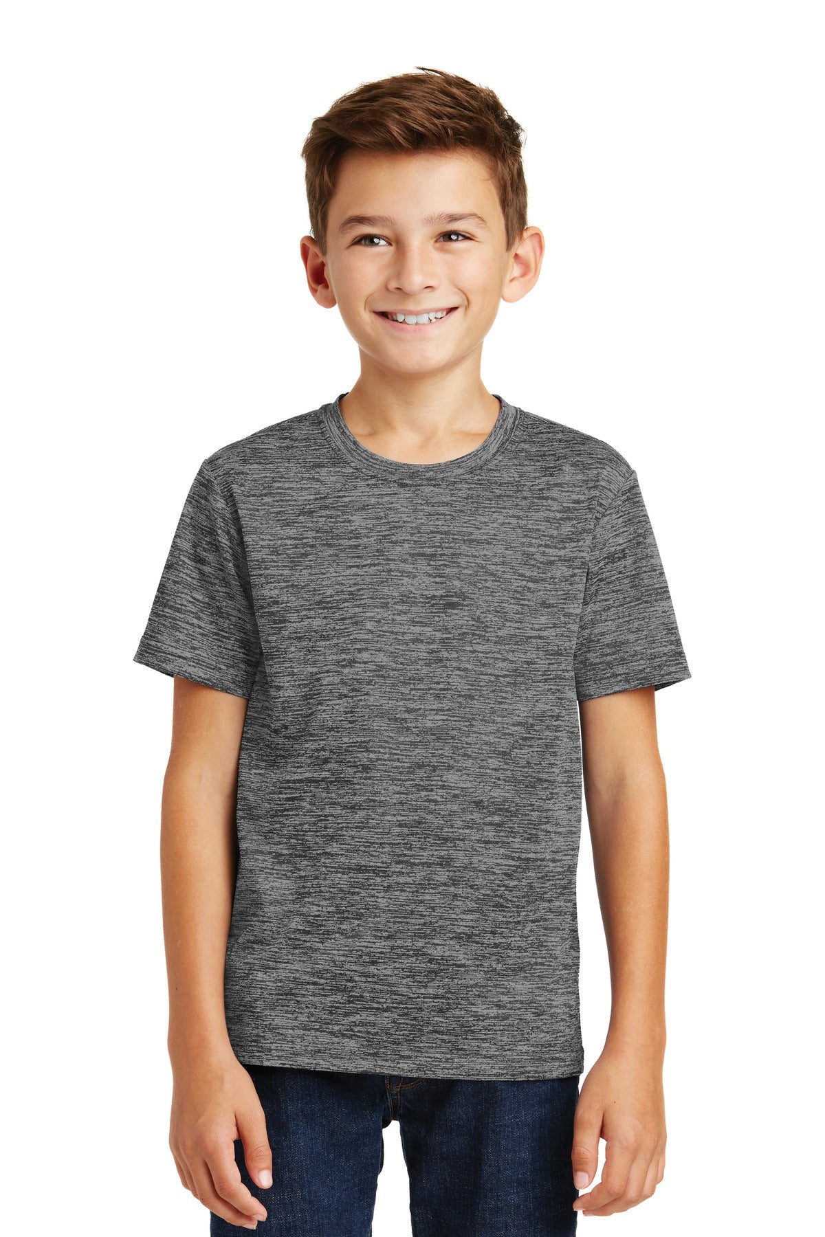 Sport-Tek Youth PosiCharge Electric Heather Tee. YST390