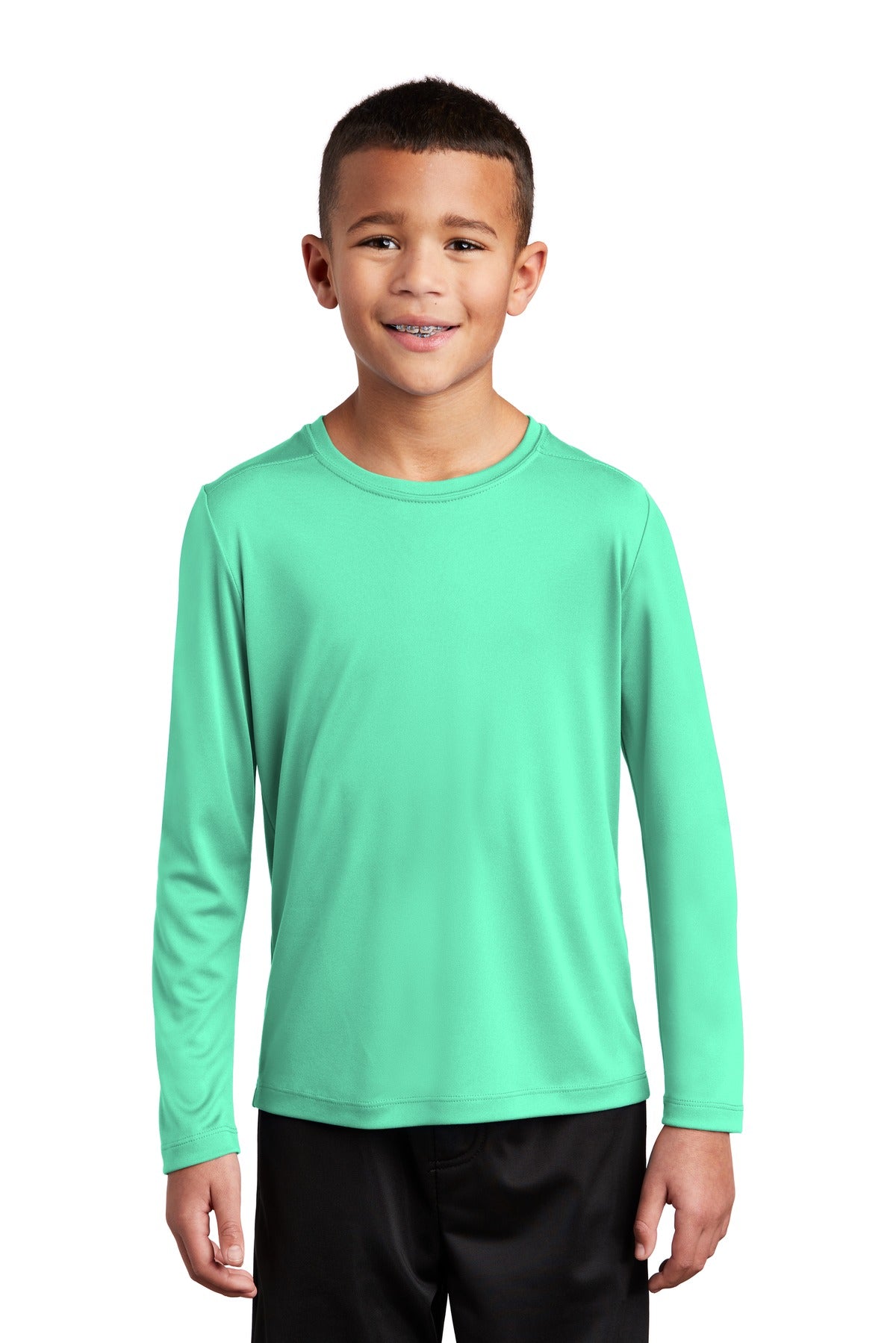 Sport-Tek  Youth Posi-UV Pro Long Sleeve Tee. YST420LS