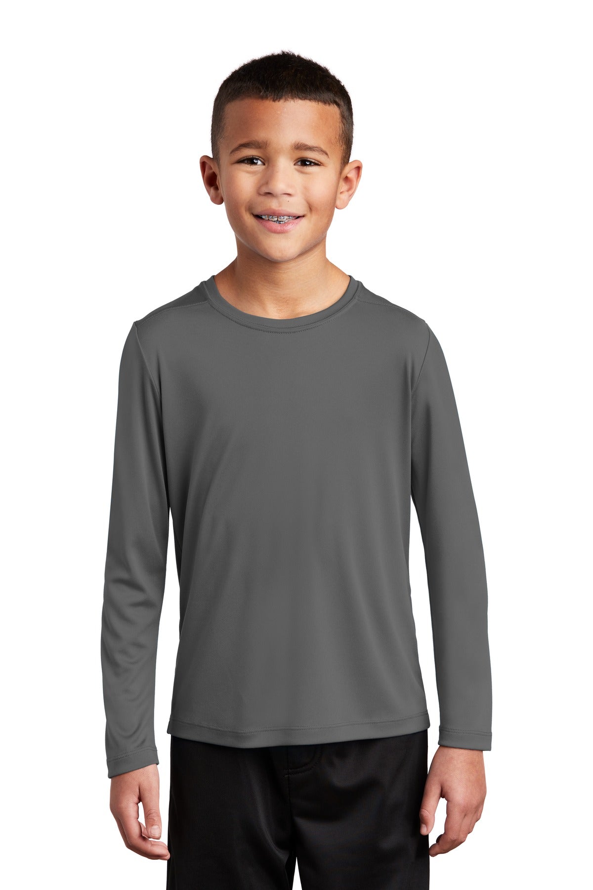 Sport-Tek  Youth Posi-UV Pro Long Sleeve Tee. YST420LS