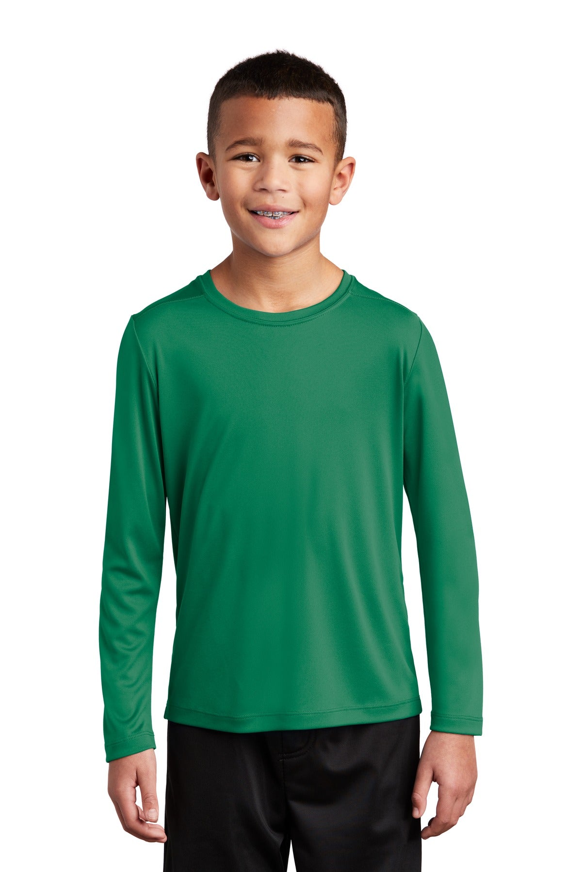 Sport-Tek  Youth Posi-UV Pro Long Sleeve Tee. YST420LS