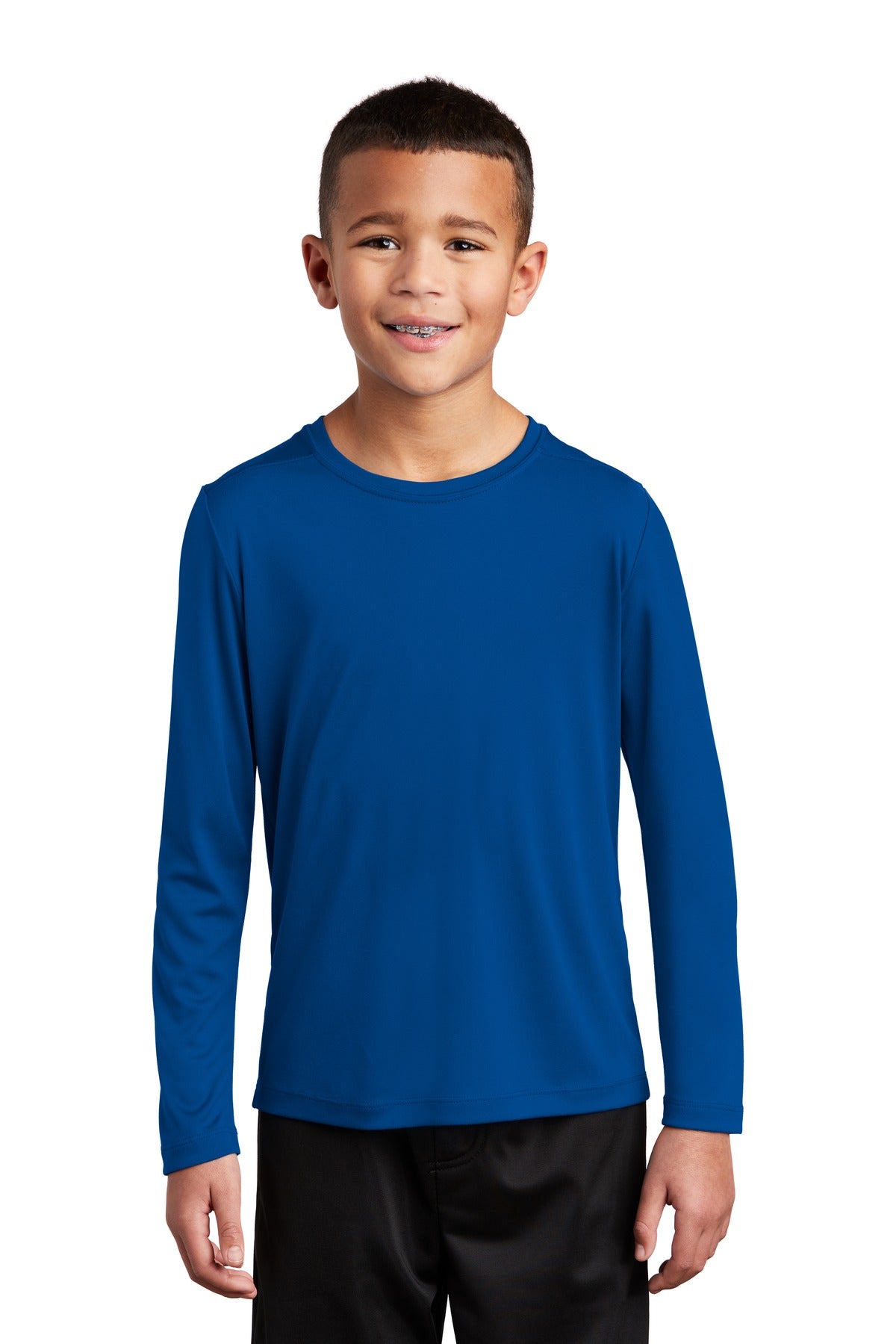 Sport-Tek  Youth Posi-UV Pro Long Sleeve Tee. YST420LS