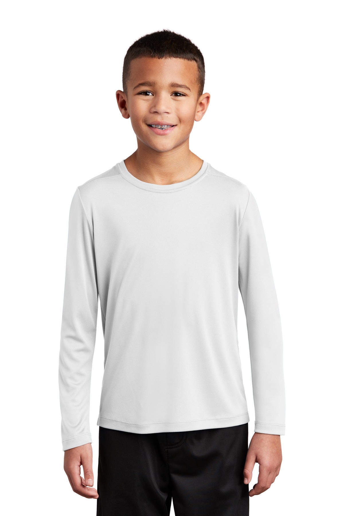 Sport-Tek  Youth Posi-UV Pro Long Sleeve Tee. YST420LS