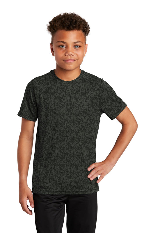 Sport-Tek  Youth Digi Camo Tee. YST460