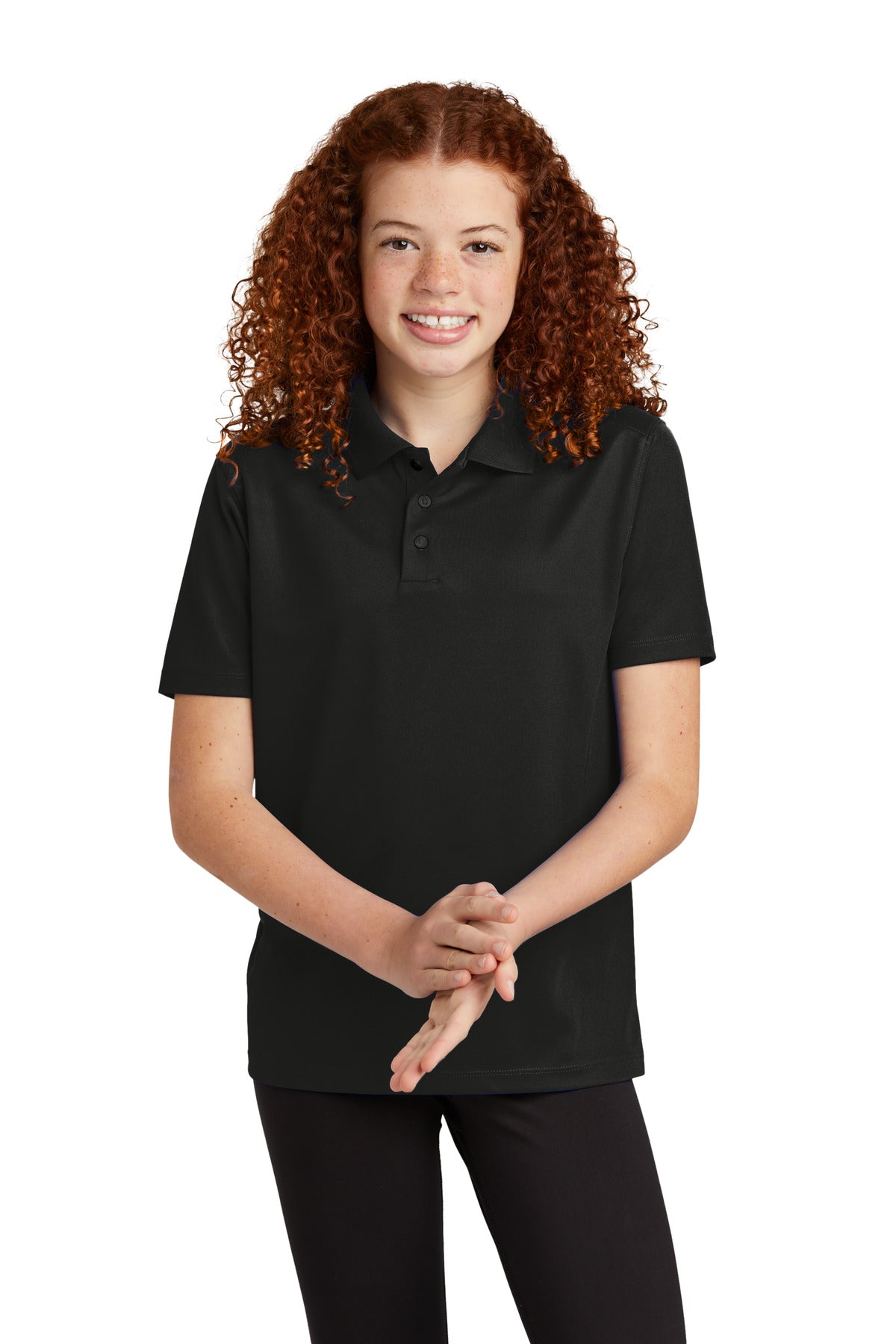 Sport-Tek Youth UV Micropique Polo YST740