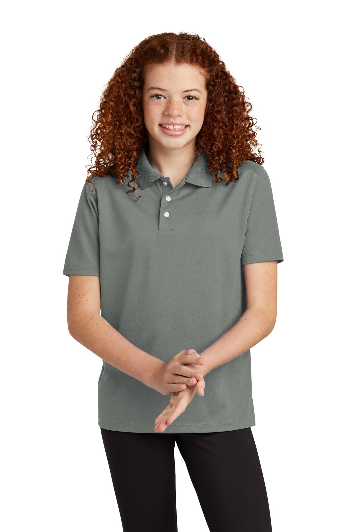 Sport-Tek Youth UV Micropique Polo YST740