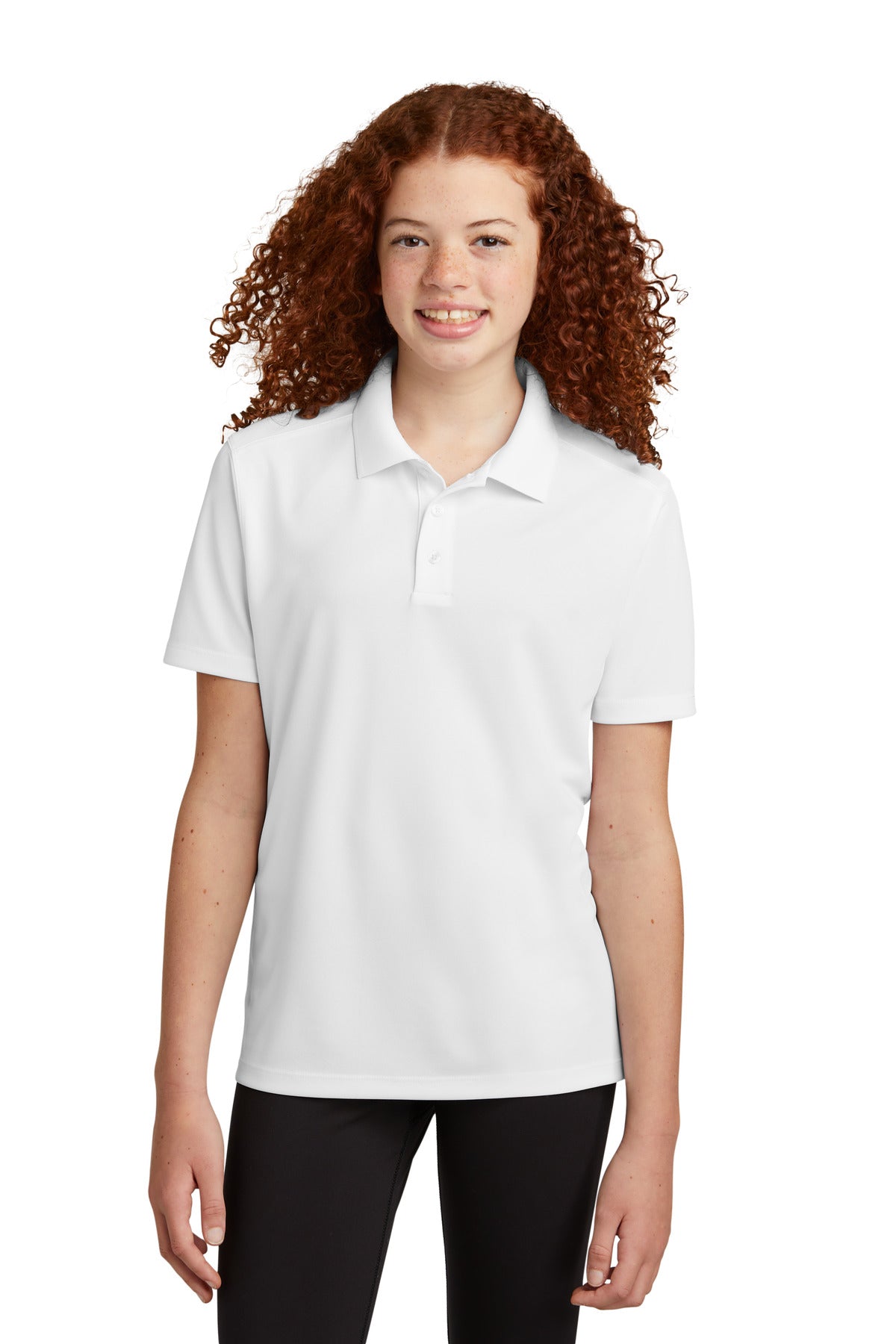 Sport-Tek Youth UV Micropique Polo YST740