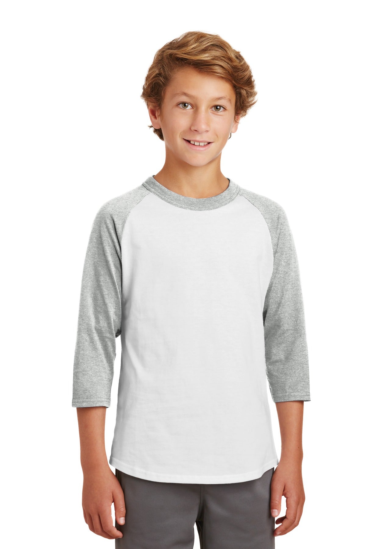 Sport-Tek Youth Colorblock Raglan Jersey.  YT200